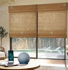 Bamboo Motorized Blinds