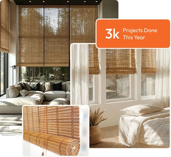Order Bamboo Blinds for Bedrooms in Dubai