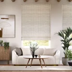 Tulum Blackout Birch Bamboo Blinds