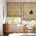 Cusco Maple & Coal Bamboo Blinds