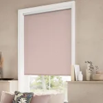 Fara Blackout Moroccan Rose Roller Blind Dubai