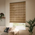 Marius Chestnut Bamboo Blinds Dubai
