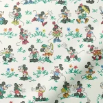 Mickey & Minnie Blackout Natural Roller Blind
