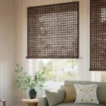 Rosario Walnut & Acorn Bamboo Blinds Dubai