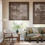 Rosario Walnut & Acorn Bamboo Blinds in Dubai
