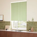 Tiger Stripe Yellow Green Roller Blind Dubai