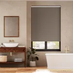 Verona Blackout Espresso Roller Blind in Dubai