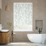 Splash Blackout Dappled Ferns Mineral Roller Blind in Dubai