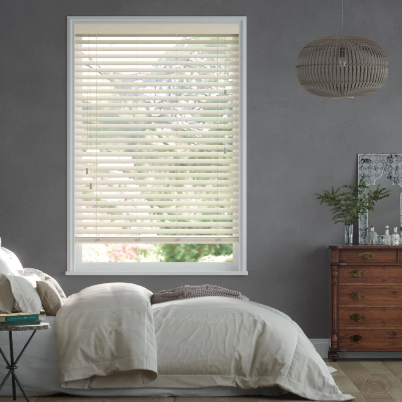 Antique White Wooden Blind in Dubai