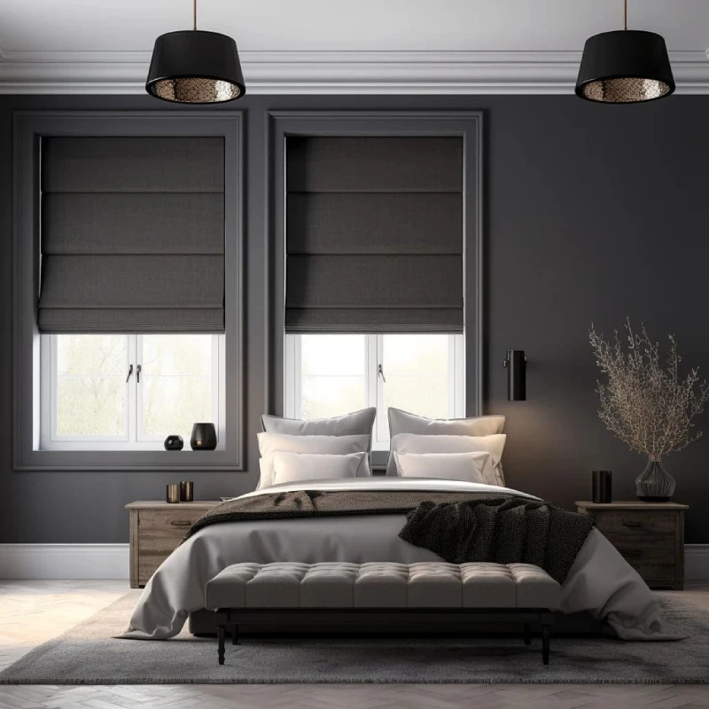 Blackout Roman Blinds