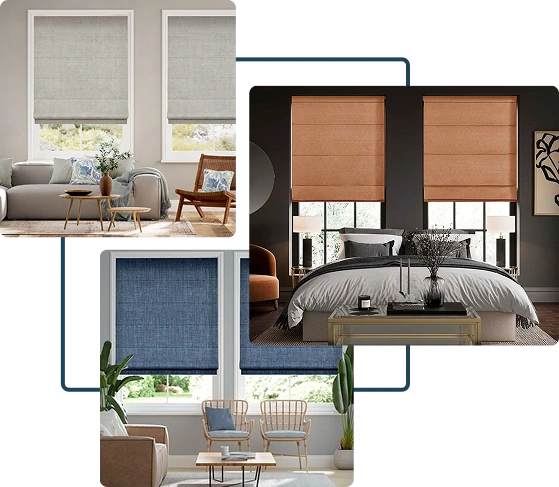 Buy Roman Blinds for everyspace in Dubai