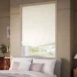 Elodie Clotted Cream Relaxed Roman Blind Dubai