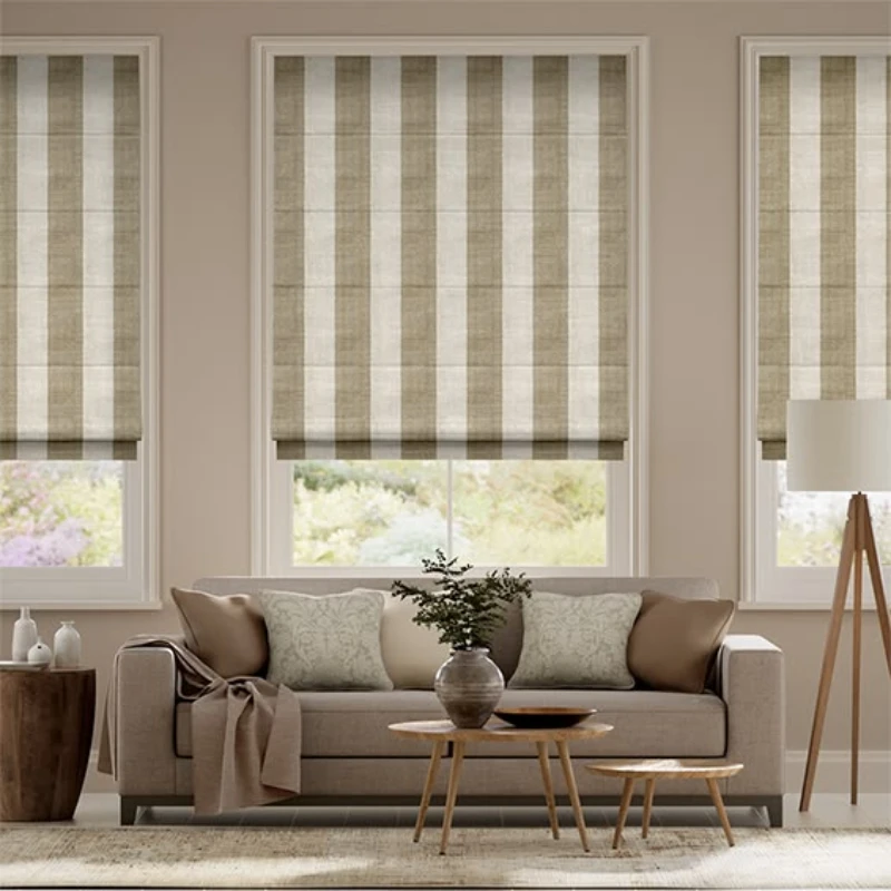 Flat Roman Blinds