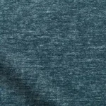 Plush Chenille Ocean Blue Roman Blind