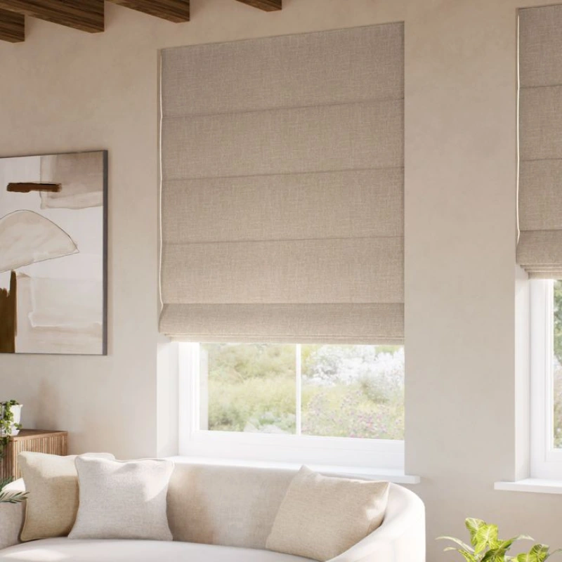 Relaxed Roman Blinds