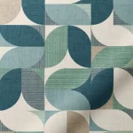 Reno Seafoam Natural Roman Blind