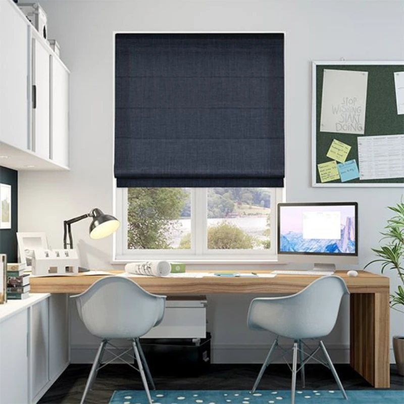 Roman Blinds Studyroom