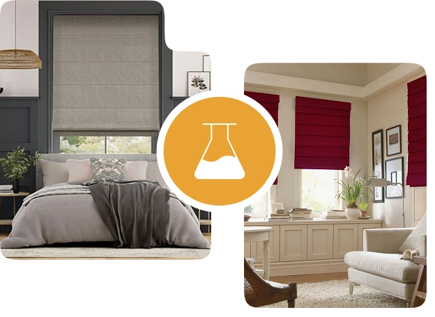 Roman Blinds for appartments in Dubai Marina
