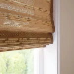 Rosario Chestnut & Demerara Roman Blind