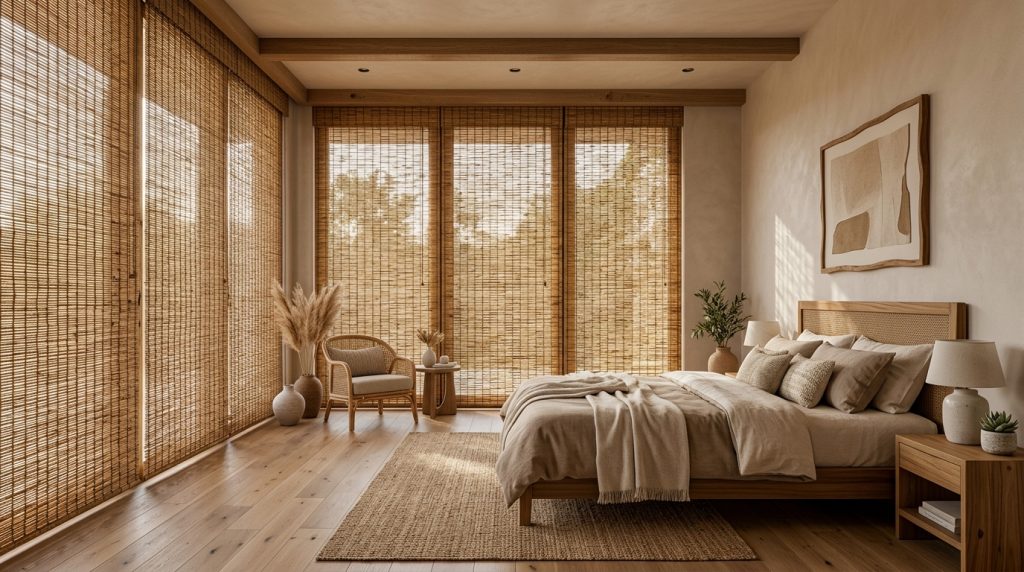 Bamboo Blinds for Bedrooms in Dubai