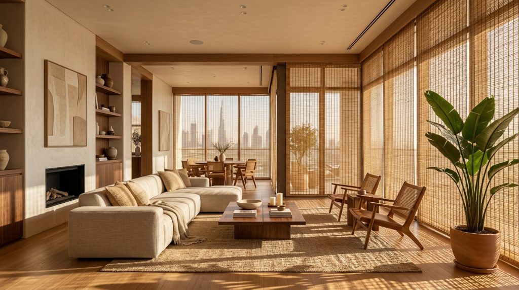Bamboo Blinds for living room
