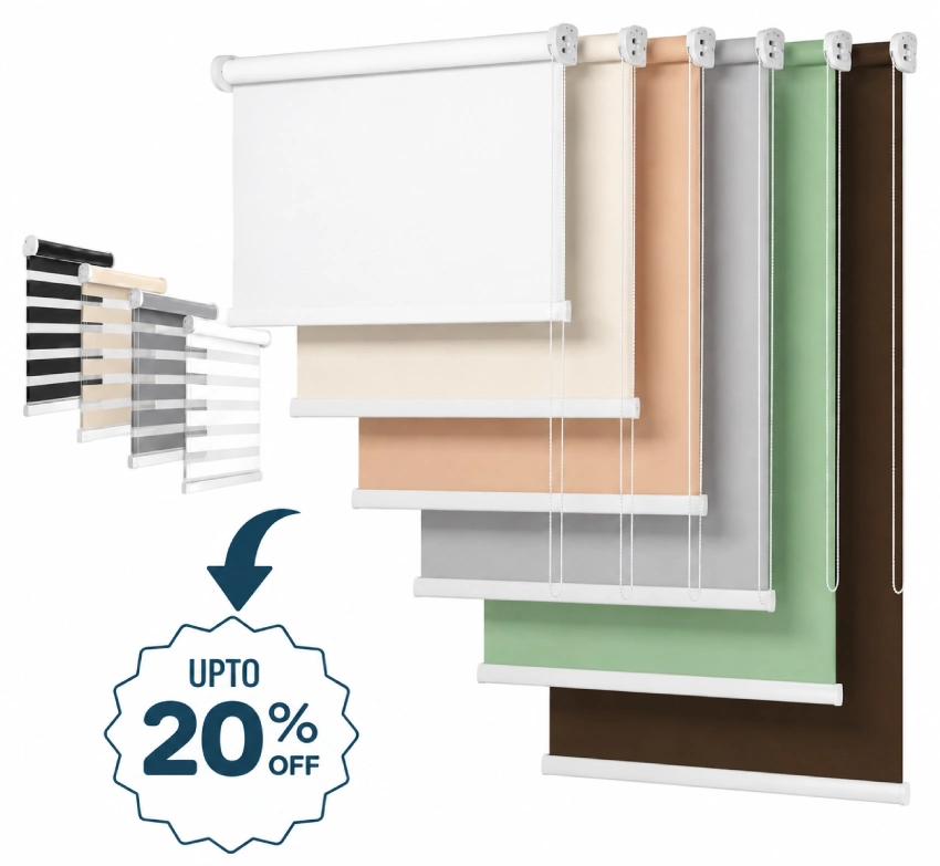 Choose Color for Best Roller Blind in Dubai
