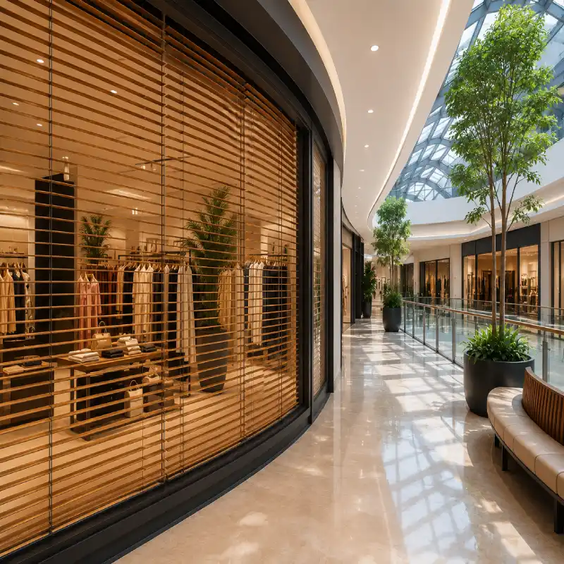 Venetian Blinds for shopping mall